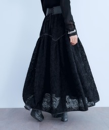 HARE（ハレ）の「コルセットデザインボリュームチュールフレアスカート(HARE)（スカート）」