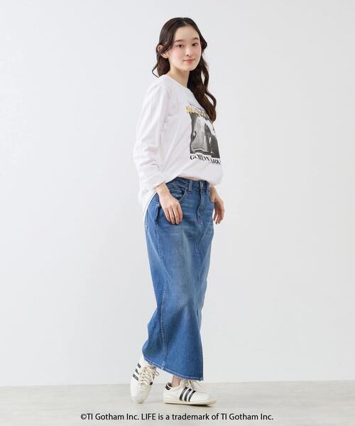 GOOD ROCK SPEED（グッドロックスピード）の「【GOOD ROCK SPEED/グッドロックスピード】LIFE PICTURE COLLECTION ロングスリーブTシャツ（Tシャツ/カットソー・レディース・ホワイト・FREE）」の10枚目の写真
