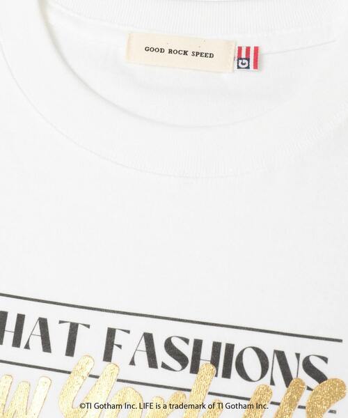GOOD ROCK SPEED（グッドロックスピード）の「【GOOD ROCK SPEED/グッドロックスピード】LIFE PICTURE COLLECTION ロングスリーブTシャツ（Tシャツ/カットソー・レディース・ホワイト・FREE）」の13枚目の写真