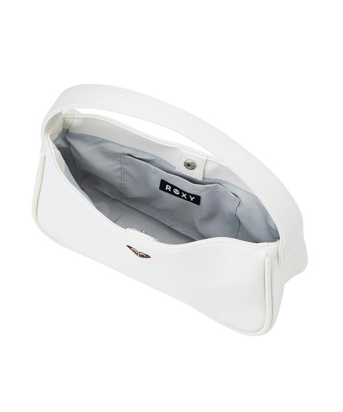ROXY(ロキシー)の「ROXY ウィメンズ OVER THE WAVES HAND BAG ミニハンドバッグ 【2026年春夏モデル】/ロキシーエコレザーバッグ(ハンドバッグ・レディース・ブラウン/ホワイト・FREE)」の10枚目の写真
