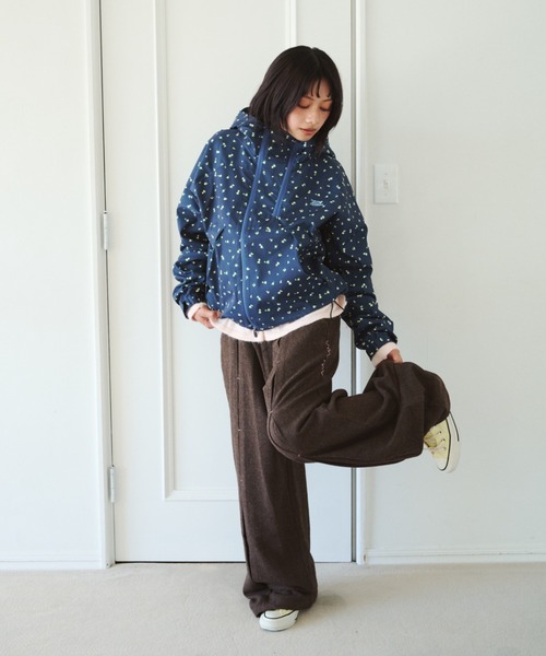 common gull products.(コモンガルプロダクツ)の「誰かと笑った午後に着るジャケット、芽心(ナイロンジャケット・レディース・ネイビー/ホワイト系・SMALL/MEDIUM/LARGE)」の20枚目の写真