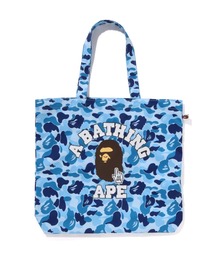 A BATHING APE | BAPE CAMO GO APE POINTER COLLEGE TOTE BAG BAPEC(トートバッグ)