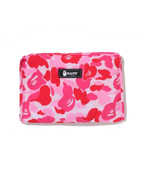 A BATHING APE（アベイシングエイプ）の「BAPE CAMO GO APE POINTER COLLEGE TOTE BAG BAPEC（トートバッグ・メンズ・グリーン/ブルー/ネイビー/ピンク・FREE）」の8枚目の写真