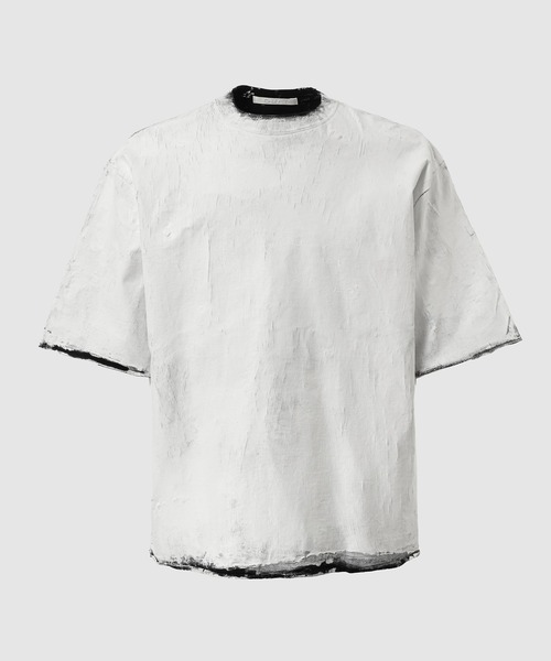 OUAT(オーユーエーティー)の「CERAMIC T-SHIRTS(Tシャツ/カットソー・メンズ・ホワイト/ブラック・3)」の1枚目の写真