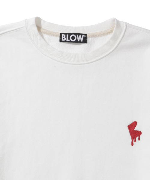 BLOW(ブロウ)の「フロウイング刺繍ロゴスウェットシャツ(スウェット・メンズ・その他・FREE)」の4枚目の写真