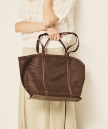 Rouge vif | 【CHIMERE/シメール】 メッシュトートバッグ(トートバッグ)