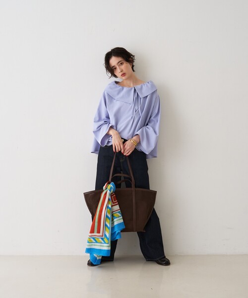 Rouge vif（ルージュヴィフ）の「【CHIMERE/シメール】 メッシュトートバッグ（トートバッグ・レディース・ブラック/ブラウン・フリー）」の12枚目の写真