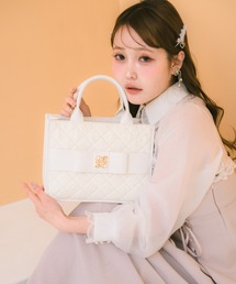 ジャガードリボンバッグ