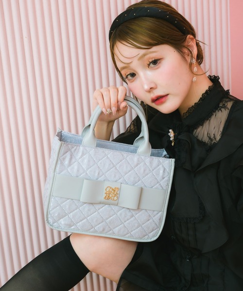 ジャガードリボンバッグ（ショルダーバッグ）｜couture BY ROJITA