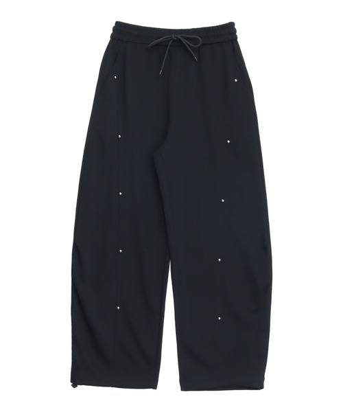 ANAP(アナップ)の「スタッズデザインボンディングスウェットパンツ 【セットアップ対応】(スウェットパンツ・レディース・アイボリー/カーキ/ブラック・F)」の15枚目の写真