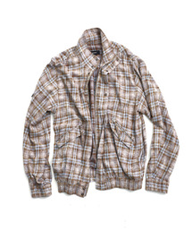 999HUMANITY（999ヒューマニティ）の「AVチェックボンバージャケット (ブルーグレー)（その他アウター）」