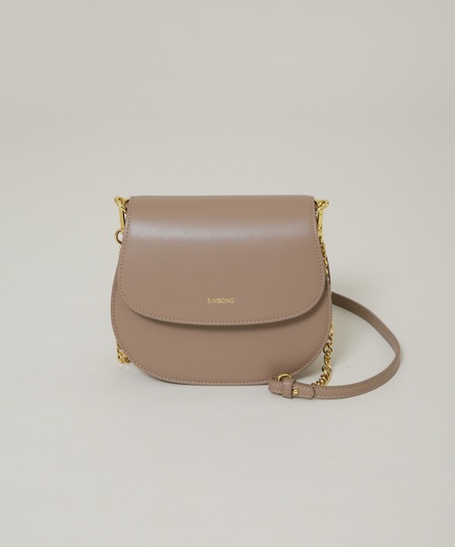 NANO universe（ナノユニバース）の「SINBONO/Nerina Crossbody Bag（ショルダーバッグ・レディース・ベージュ/ブラック/アイボリー・FREE）」の2枚目の写真