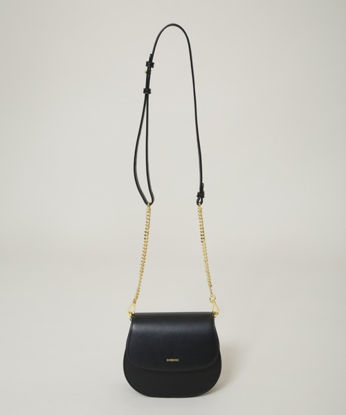 NANO universe（ナノユニバース）の「SINBONO/Nerina Crossbody Bag（ショルダーバッグ・レディース・ベージュ/ブラック/アイボリー・FREE）」の6枚目の写真
