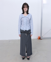 LCDC TM（エルシーディーシーティーエム）の「NEW VOLUME SHIRRING BLOUSE (SKY BLUE)（シャツ/ブラウス）」