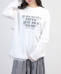 hunch チュールレイヤードロンT