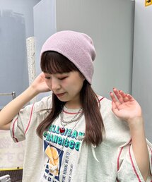 CIAOPANIC TYPY | :【プチプラ】ギャザーデザインビーニー(ニットキャップ/ビーニー)
