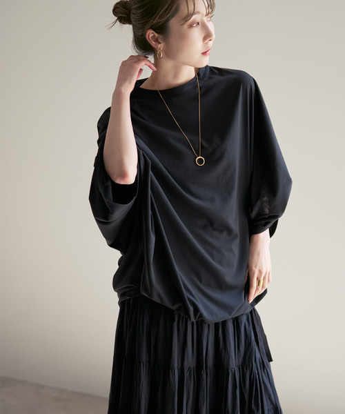 COG THE BIGSMOKE/コグザビッグスモーク NARIAH TUCKED SLEEVE TOP（T