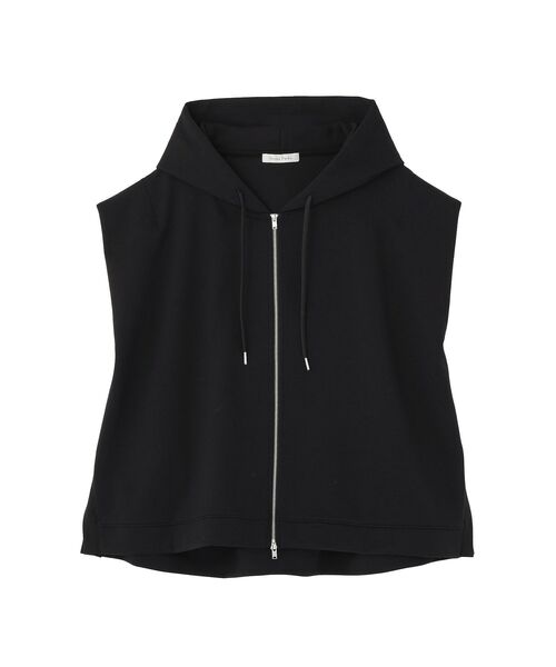 Green Parks(グリーンパークス)の「フード付ベスト(ベスト・レディース・ブラック/杢グレー/ホワイト系その他2・FREE)」の16枚目の写真