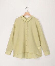MICO COULIER | 綿和紙ボイルシャツ(シャツ/ブラウス)