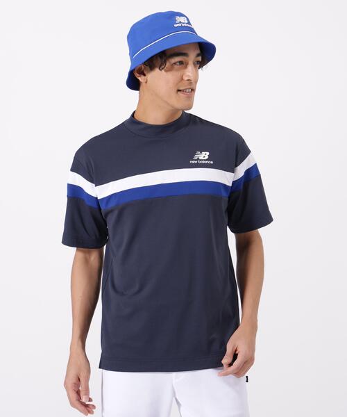 ハーフスリーブ モックネック プルオーバー (MENS) 【公式通販】