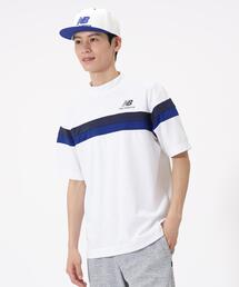 ハーフスリーブ モックネック プルオーバー (MENS)