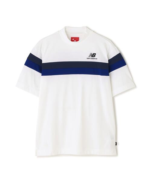New Balance Golf(ニューバランスゴルフ)の「ハーフスリーブ モックネック プルオーバー (MENS)(Tシャツ/カットソー・メンズ・ホワイト/ネイビー/ブルー系その他2・LARGE/X-LARGE/MEDIUM)」の5枚目の写真