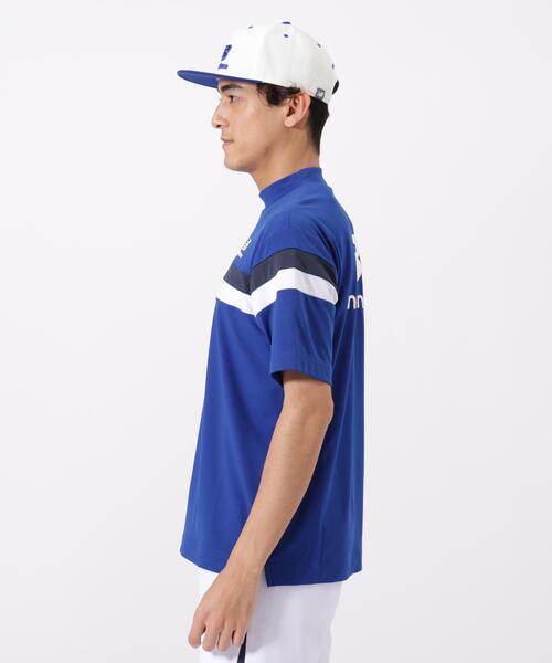 New Balance Golf(ニューバランスゴルフ)の「ハーフスリーブ モックネック プルオーバー (MENS)(Tシャツ/カットソー・メンズ・ホワイト/ネイビー/ブルー系その他2・LARGE/X-LARGE/MEDIUM)」の11枚目の写真