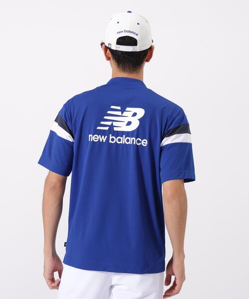 New Balance Golf(ニューバランスゴルフ)の「ハーフスリーブ モックネック プルオーバー (MENS)(Tシャツ/カットソー・メンズ・ホワイト/ネイビー/ブルー系その他2・LARGE/X-LARGE/MEDIUM)」の12枚目の写真