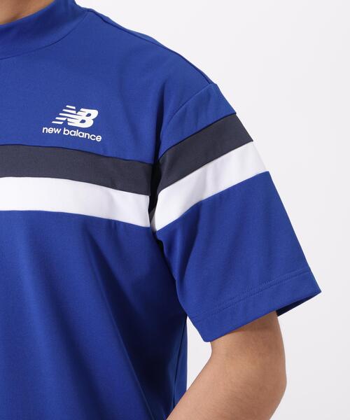 New Balance Golf(ニューバランスゴルフ)の「ハーフスリーブ モックネック プルオーバー (MENS)(Tシャツ/カットソー・メンズ・ホワイト/ネイビー/ブルー系その他2・LARGE/X-LARGE/MEDIUM)」の15枚目の写真
