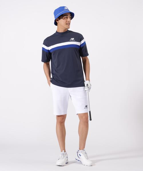 New Balance Golf(ニューバランスゴルフ)の「ハーフスリーブ モックネック プルオーバー (MENS)(Tシャツ/カットソー・メンズ・ホワイト/ネイビー/ブルー系その他2・LARGE/X-LARGE/MEDIUM)」の21枚目の写真