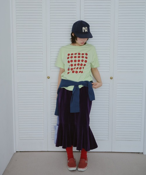 ドットグラフィックT（Tシャツ/カットソー）｜common gull products common gull products ドットタイトシャツ