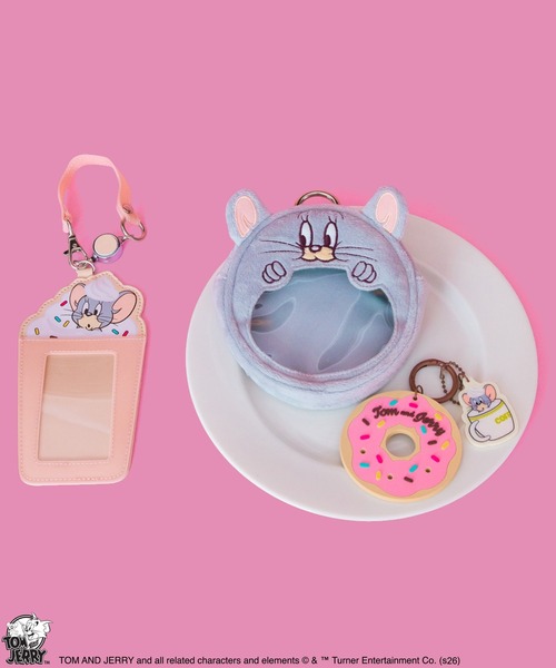 Tom&Jerry(トムアンドジェリー)の「【公式】TOM and JERRY ぎゅっとポーチ(ポーチ・レディース・グレー/ライトグレー/ブラウン・FREE)」の7枚目の写真