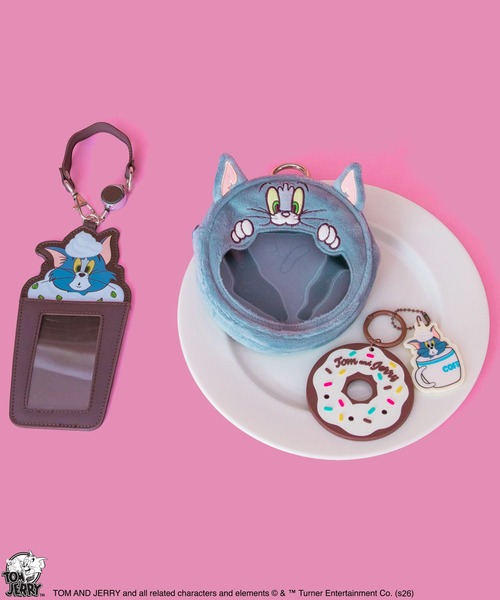 Tom&Jerry(トムアンドジェリー)の「【公式】TOM and JERRY ぎゅっとポーチ(ポーチ・レディース・グレー/ライトグレー/ブラウン・FREE)」の8枚目の写真