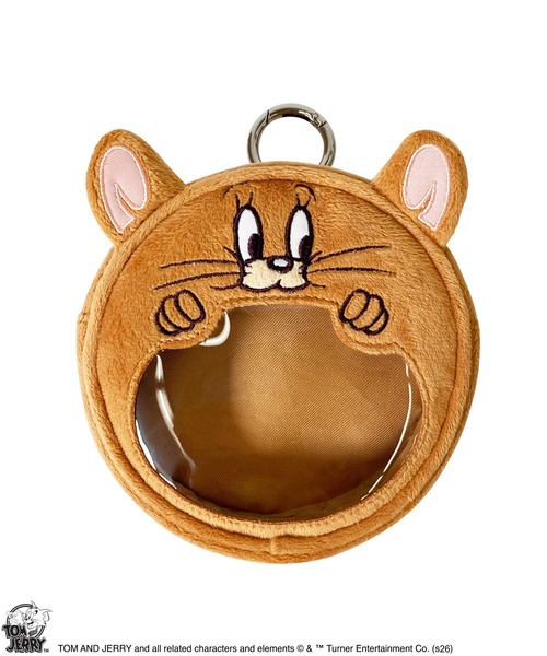 Tom&Jerry(トムアンドジェリー)の「【公式】TOM and JERRY ぎゅっとポーチ(ポーチ・レディース・グレー/ライトグレー/ブラウン・FREE)」の9枚目の写真