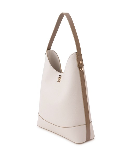 ROPE' PICNIC(ロペピクニック)の「me fit BAG フィットワンショルダーバッグ/A4対応・軽量(ショルダーバッグ・レディース・ホワイト系その他5/ブラック・FREE)」の12枚目の写真