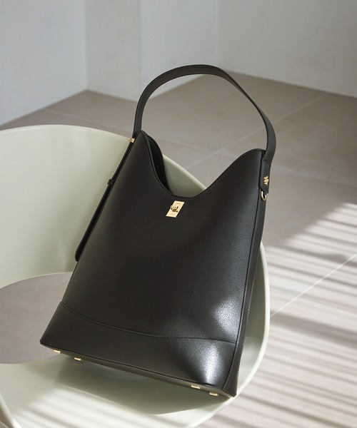 ROPE' PICNIC(ロペピクニック)の「me fit BAG フィットワンショルダーバッグ/A4対応・軽量(ショルダーバッグ・レディース・ホワイト系その他5/ブラック・FREE)」の16枚目の写真