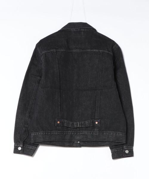 Levi's（リーバイス）の「【Levi's】ブラックＴＹＰＥ１トラッカー（デニムジャケット・メンズ・ブラック・L）」の2枚目の写真