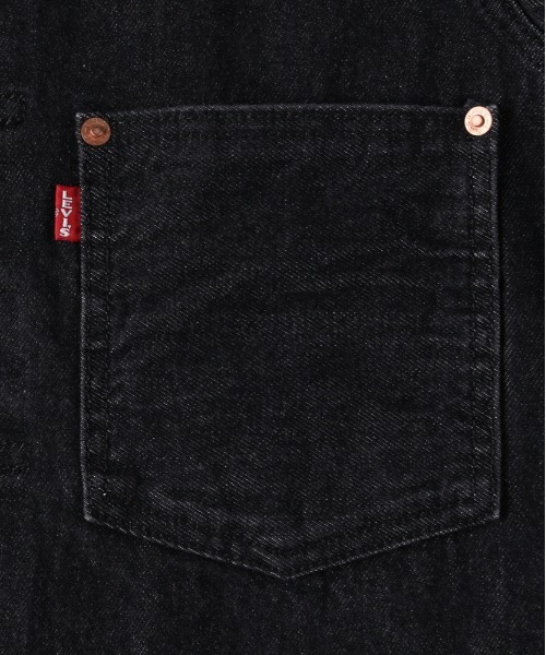 Levi's（リーバイス）の「Levi's(リーバイス)【メンズ】ブラックTYPE1トラッカー（デニムジャケット・メンズ・ブラック・L/M/S）」の9枚目の写真