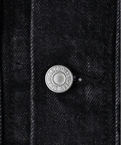 Levi's（リーバイス）の「Levi's(リーバイス)【メンズ】ブラックTYPE1トラッカー（デニムジャケット・メンズ・ブラック・L/M/S）」の10枚目の写真