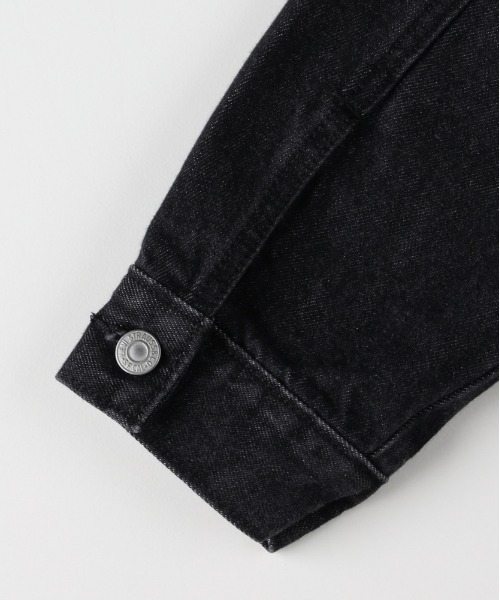 Levi's（リーバイス）の「Levi's(リーバイス)【メンズ】ブラックTYPE1トラッカー（デニムジャケット・メンズ・ブラック・L/M/S）」の2枚目の写真