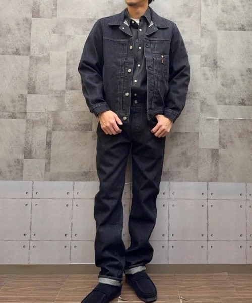 Levi's（リーバイス）の「Levi's(リーバイス)【メンズ】ブラックTYPE1トラッカー（デニムジャケット・メンズ・ブラック・L/M/S）」の15枚目の写真