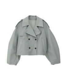 CLANE | 【CLANE/クラネ】SHEER SHORT TRENCH JACKET/シアーショートトレンチジャケット(トレンチコート)