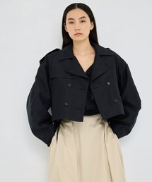 セール】COCOON SLEEVE SHORT JACKET（その他アウター）｜CLANE