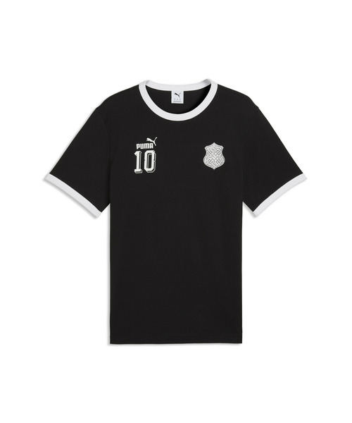PUMA（プーマ）の「PUMA プーマ ユニセックス フューチャー プーマ アーカイブ リンガー 半袖 T（Tシャツ/カットソー・メンズ・エメラルド/ブラック/ネイビー・X-LARGE/SMALL/XX-LARGE/MEDIUM/LARGE）」の8枚目の写真