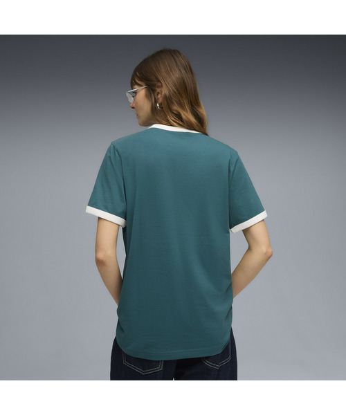 PUMA（プーマ）の「PUMA プーマ ユニセックス フューチャー プーマ アーカイブ リンガー 半袖 T（Tシャツ/カットソー・メンズ・エメラルド/ブラック/ネイビー・X-LARGE/SMALL/XX-LARGE/MEDIUM/LARGE）」の12枚目の写真
