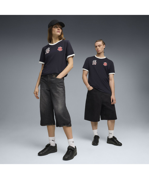 PUMA（プーマ）の「PUMA プーマ ユニセックス フューチャー プーマ アーカイブ リンガー 半袖 T（Tシャツ/カットソー・メンズ・エメラルド/ブラック/ネイビー・X-LARGE/SMALL/XX-LARGE/MEDIUM/LARGE）」の17枚目の写真