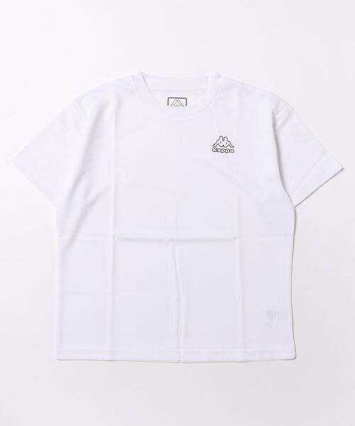 Kappa(カッパ)の「【Kappa/カッパ】キッズワンポイントドライ半袖Tシャツ 部活 ダンス 通学(Tシャツ/カットソー・キッズ・ネイビー/ライム/レッド/ホワイト/ブラック/ブルー・130/140/150/160)」の17枚目の写真