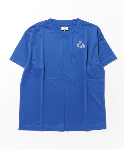 Kappa(カッパ)の「【Kappa/カッパ】キッズワンポイントドライ半袖Tシャツ 部活 ダンス 通学(Tシャツ/カットソー・キッズ・ネイビー/ライム/レッド/ホワイト/ブラック/ブルー・130/140/150/160)」の22枚目の写真