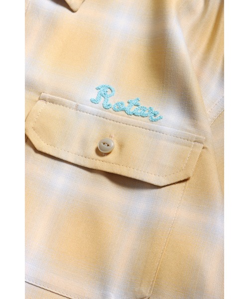 ROTAR(ローター)の「Rayon Ombre Work Shirt(シャツ/ブラウス・メンズ・サックスブルー/イエロー/オフホワイト・MEDIUM/LARGE/X-LARGE)」の14枚目の写真