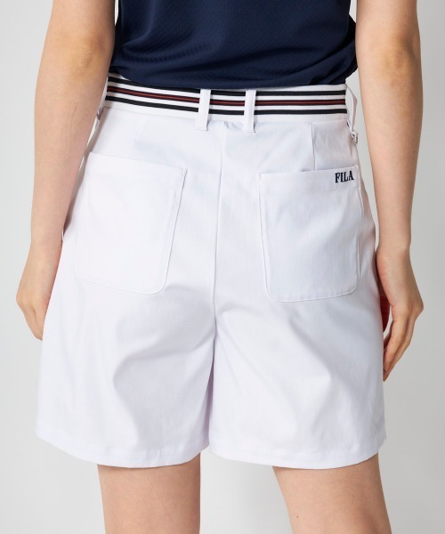 FILA GOLF(フィラゴルフ )の「【FILA GOLF:フィラゴルフ】レディースキュロットショートパンツ ゴルフ(その他パンツ・レディース・ベージュ/ネイビー/ホワイト・X-LARGE/LARGE/MEDIUM)」の8枚目の写真